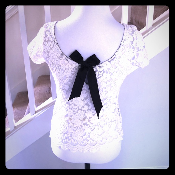 Urban Outfitters Pins & Needles Lace top - Picture 2 of 6